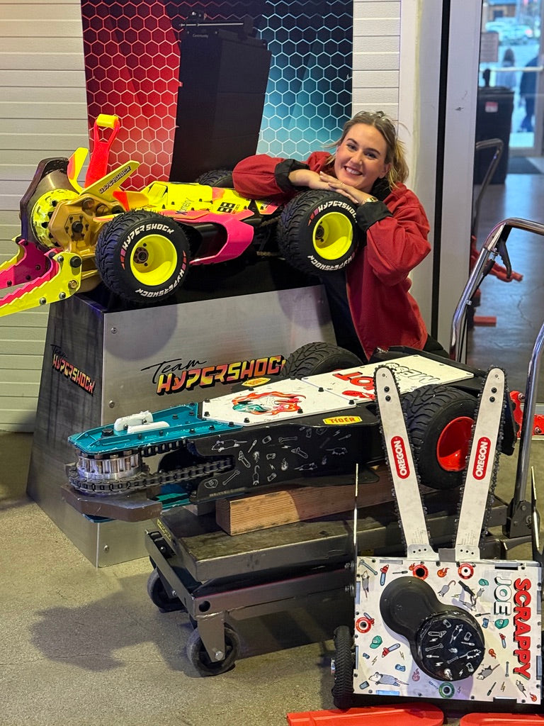 Alex with HyperShock Hot Mess + Scrappy Joe