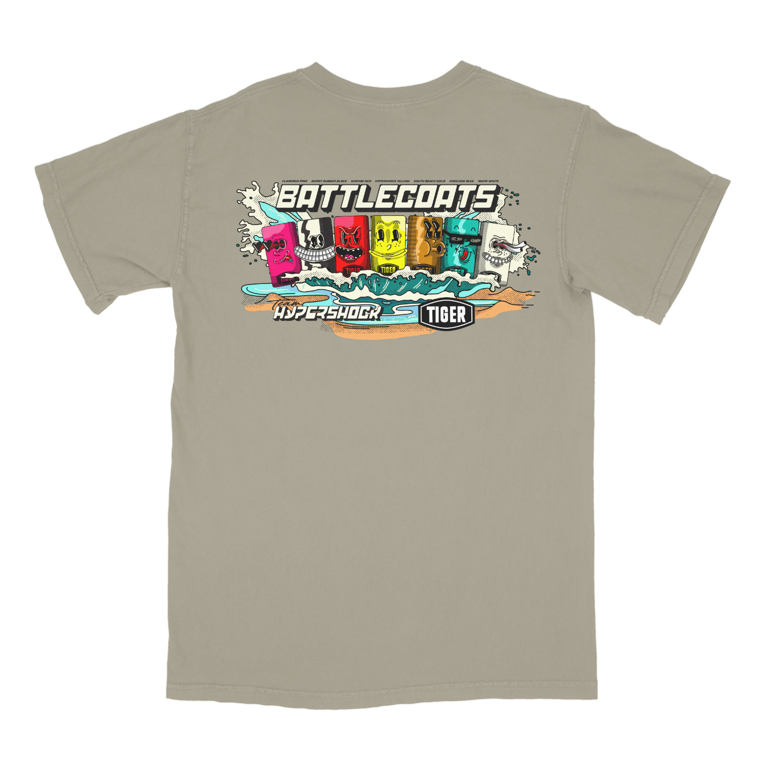 BattleCoats | Adult Waves Tee