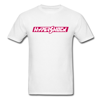 HyperShock Bar (Pink) | Unisex Tee - white