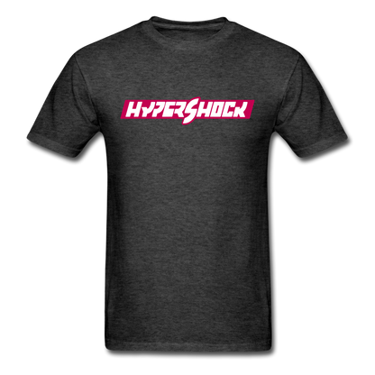 HyperShock Bar (Pink) | Unisex Tee - heather black