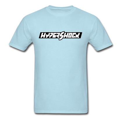 HyperShock Bar (Black) | Unisex Tee - powder blue