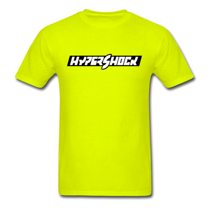 HyperShock Bar (Black) | Unisex Tee - safety green