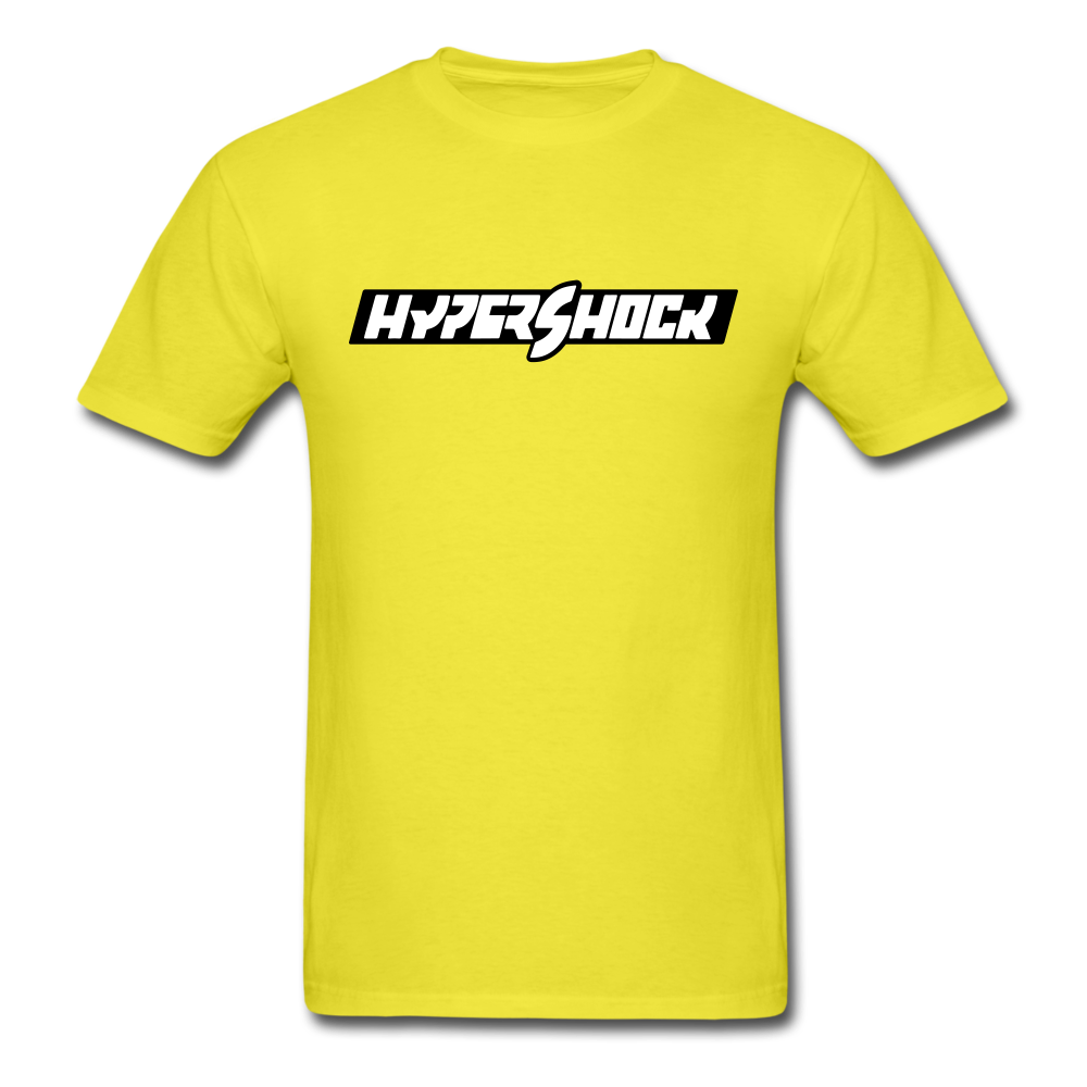 HyperShock Bar (Black) | Unisex Tee - yellow