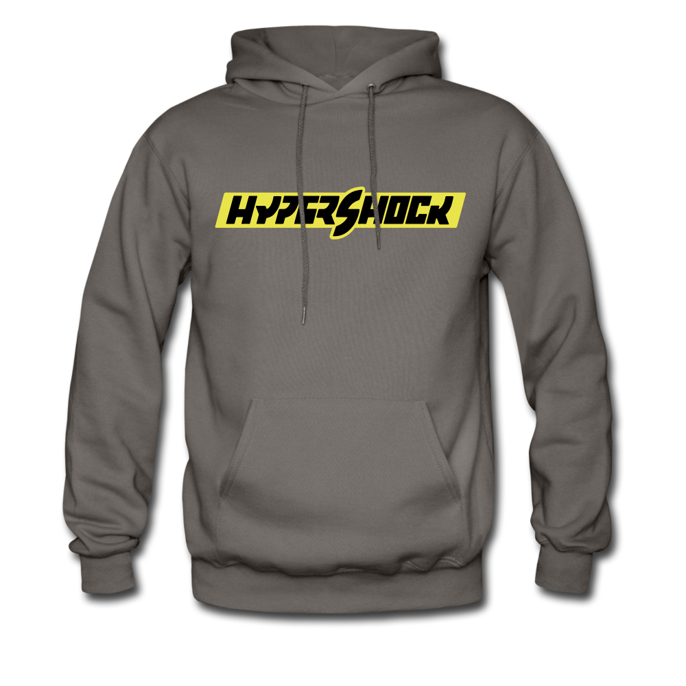 HyperShock Bar (Yellow) | Unisex Hoodie - asphalt gray