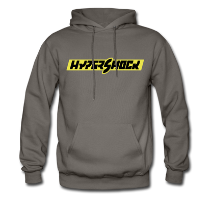 HyperShock Bar (Yellow) | Unisex Hoodie - asphalt gray