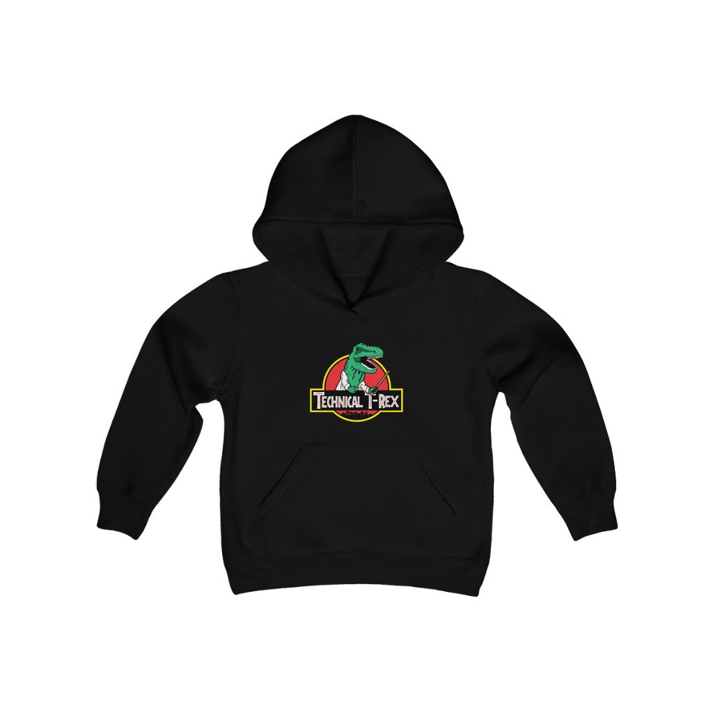 Technical T-Rex - Youth Hoodie