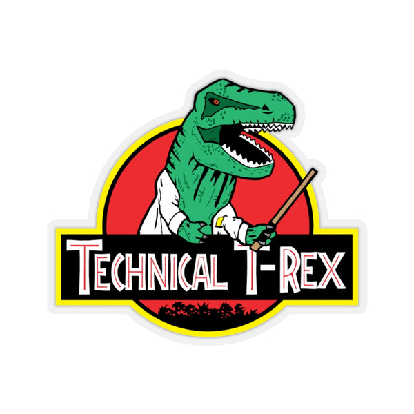 Technical T-Rex - 6" Sticker