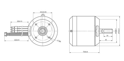 HYPERDRIVE Motor - 7070/110KV