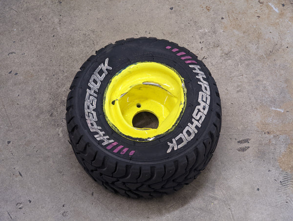 Bot Parts | HyperShock Battle-Damaged Tire