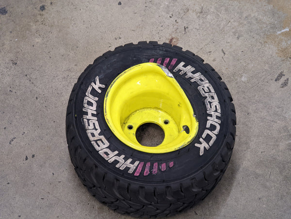 Bot Parts | HyperShock Battle-Damaged Tire