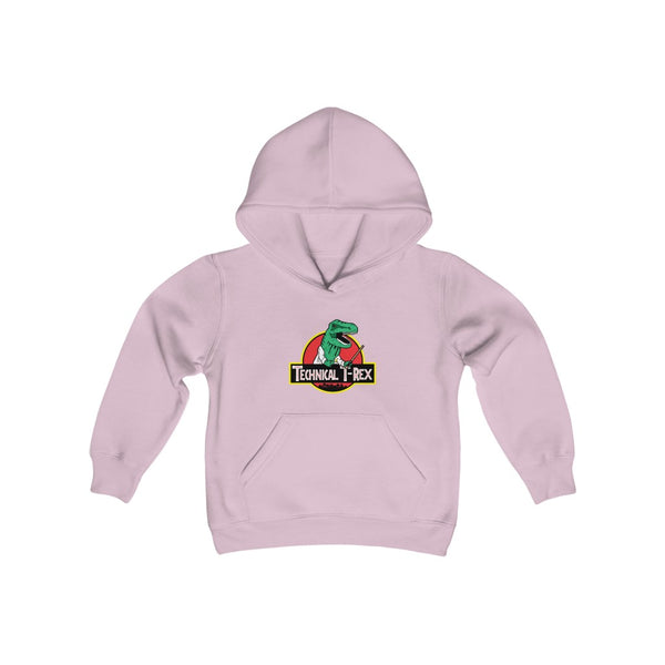 Technical T-Rex - Youth Hoodie
