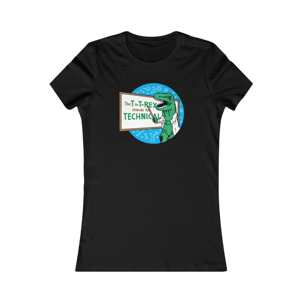 Whiteboard T-Rex - Adult Women's Tee