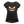 Load image into Gallery viewer, HyperKitty Adult Roll Cuff Tee - heather black
