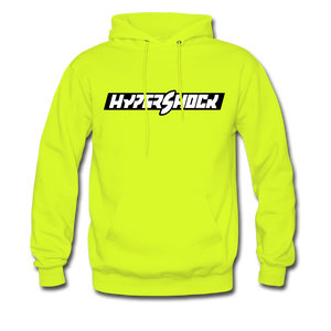 HyperShock Bar (Black) | Unisex Hoodie - safety green