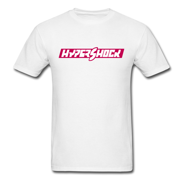 HyperShock Bar (Pink) | Unisex Tee - white