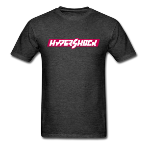 HyperShock Bar (Pink) | Unisex Tee - heather black