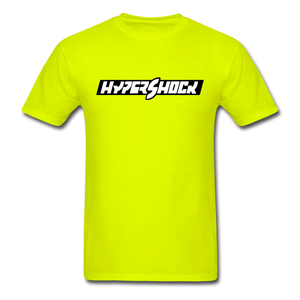 HyperShock Bar (Black) | Unisex Tee - safety green